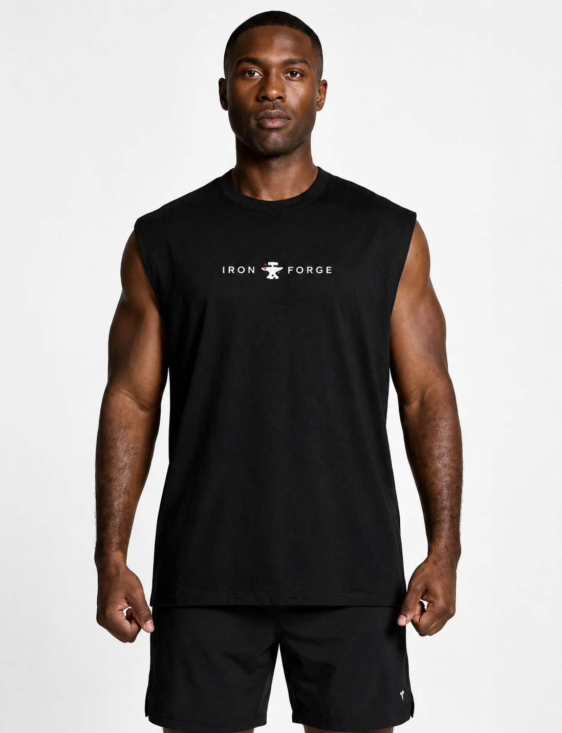 Iron Forge™ Men's Muscle Tank – Black (Pre-Sale)