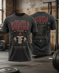 WEIGHTS & WORSHIP TOUR TEE *PRESALE